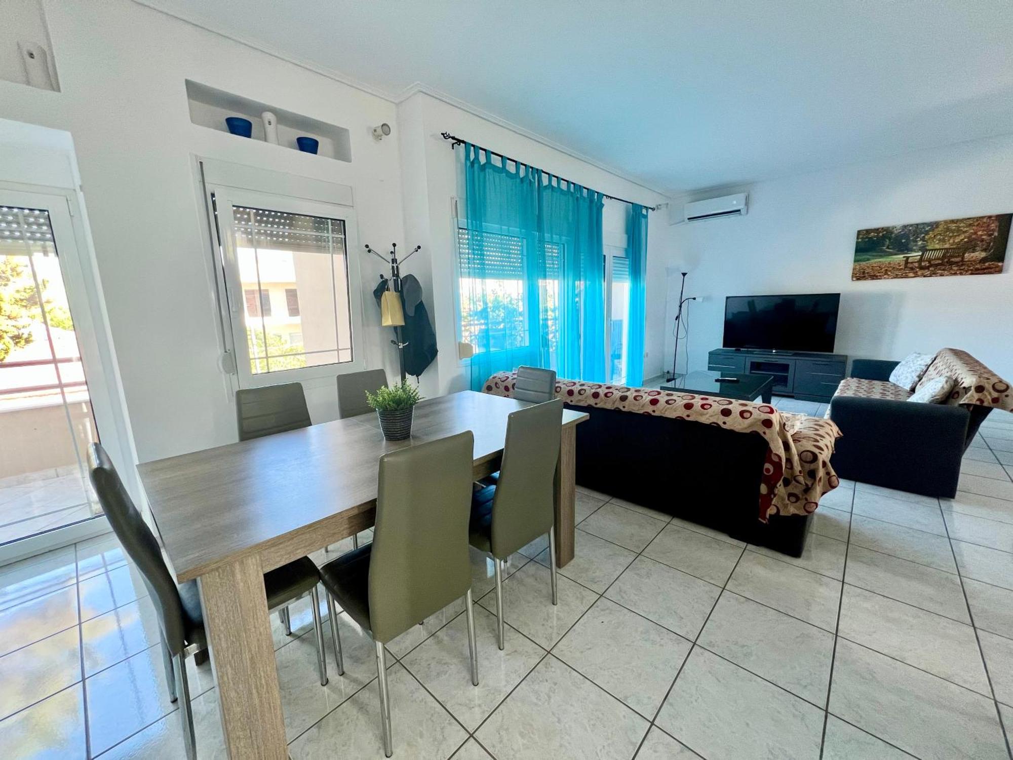 Seaside Villa For 6 People - Alykes Beach Dhimini Esterno foto