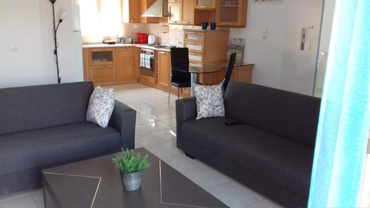 Seaside Villa For 6 People - Alykes Beach Dhimini Esterno foto